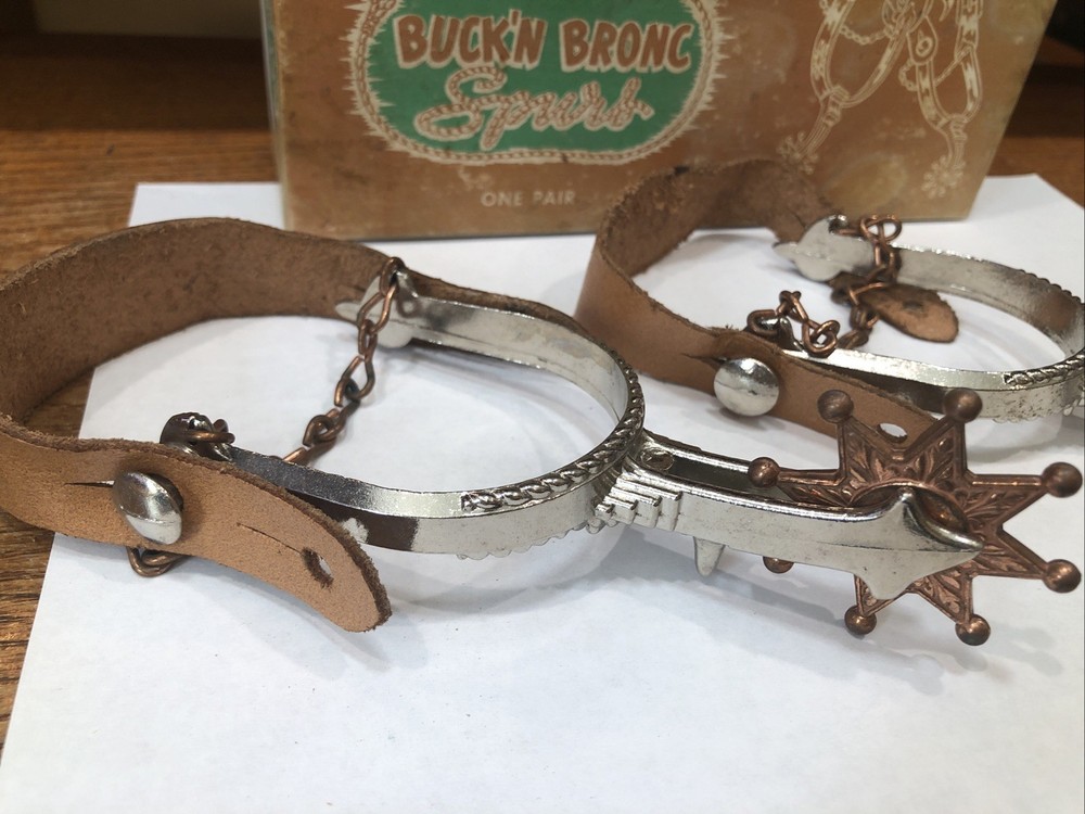 Buck’N Bronc Spurs In Box. Fast Ship.