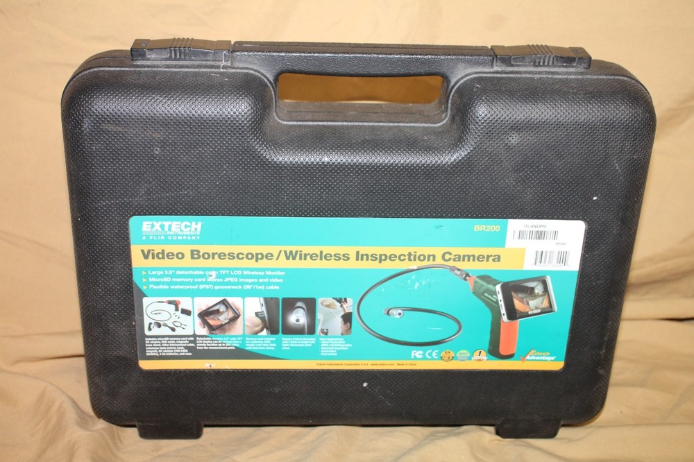 ExTech BR200 Video Borescope/Wireless Inspection Camera