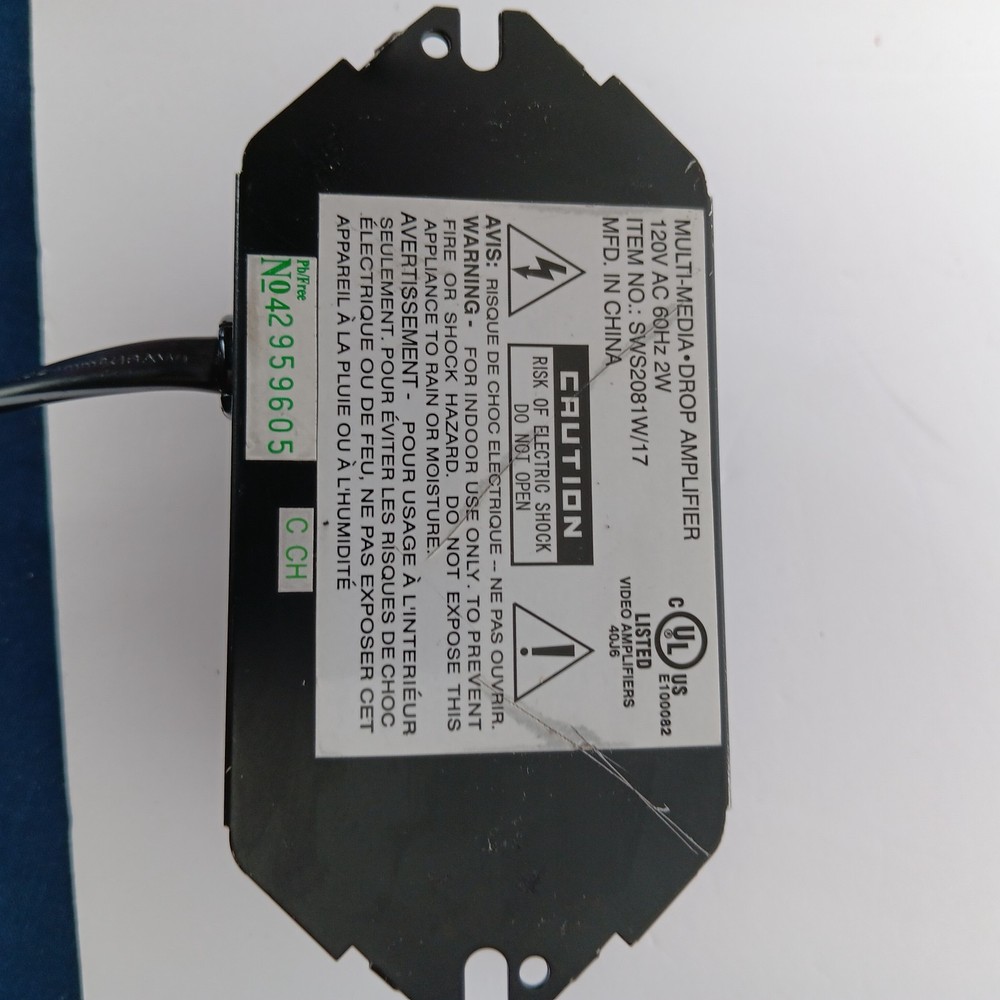 Multi Media Drop Amplifier