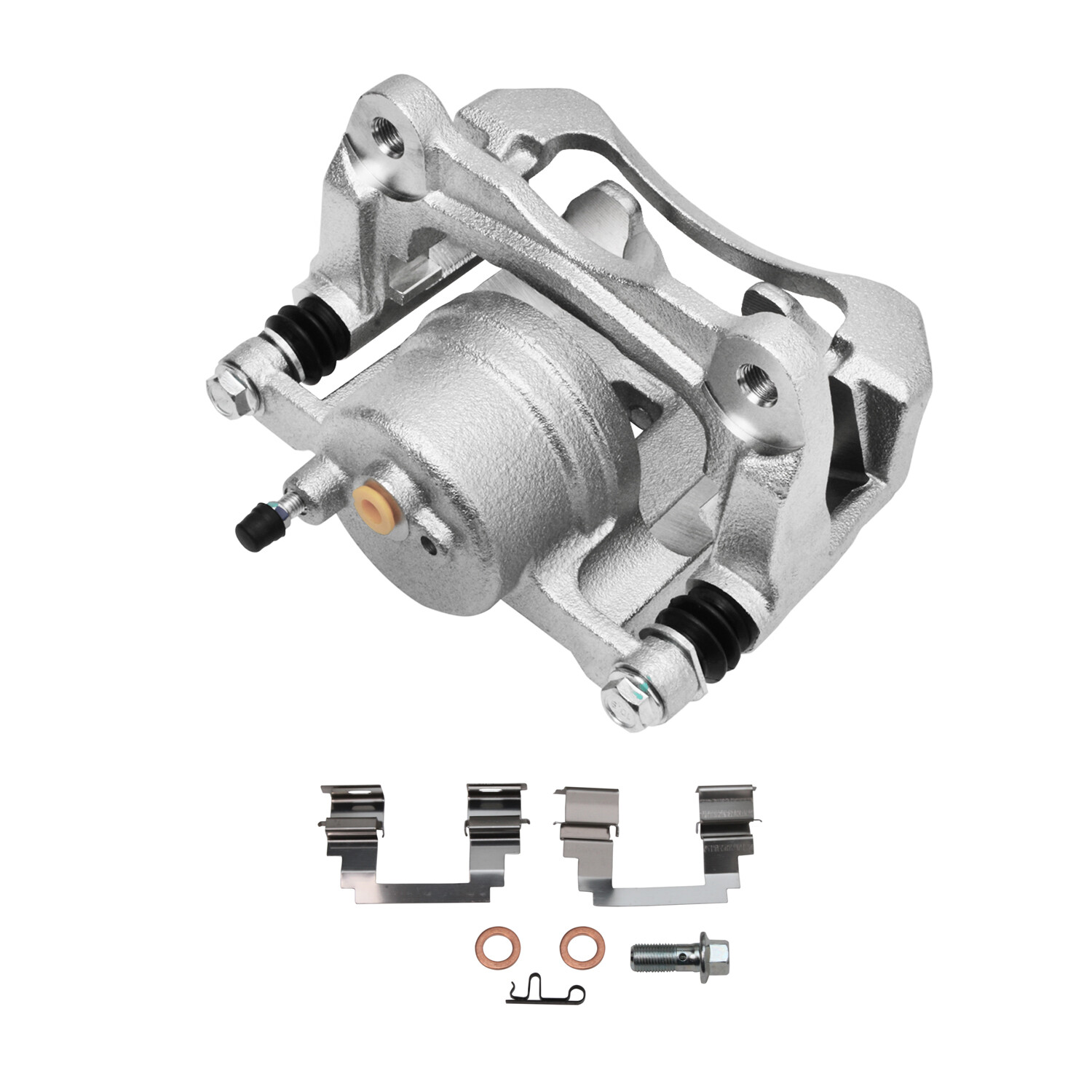 Front Disc Brake Calipers + Brake Pads for 2003-2008 Toyota Corolla Matrix Vibe