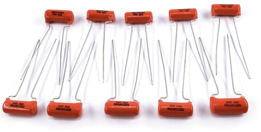 .047uf 200v 715P Orange Drop Guitar Tone Capacitor - 5% Tolerance - Lot of 10x