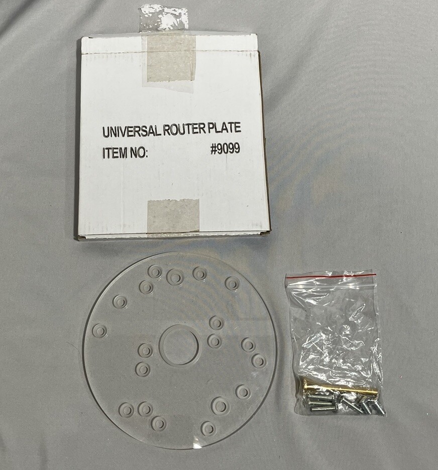 MLCS Universal Router Plate For Porter Cable Cutout Tool Types