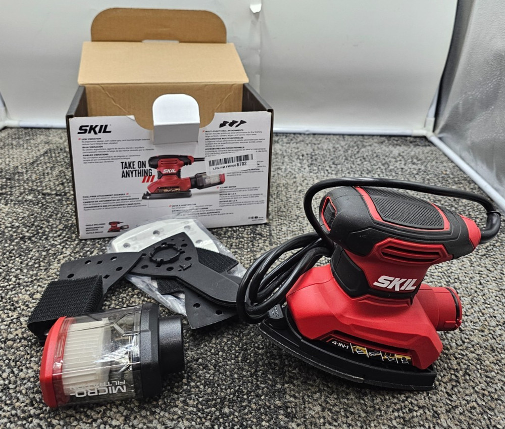 SKIL SR232301 Multi-Function Detail Palm Sander Assembly 1.2 amp