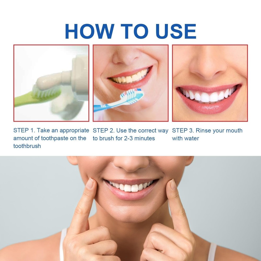 Hydroxyapatite Toothpaste 7.5%，ceelike hydroxyapatite Toothpaste for Enam