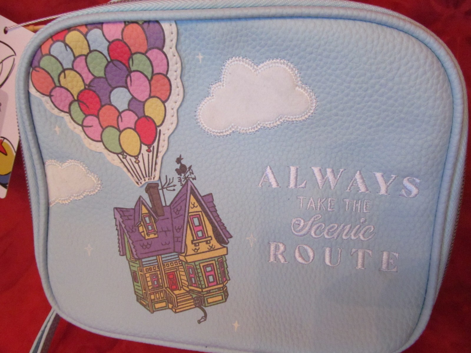 Disney Pixar Up Primark X Always Take The Scenic Route Travel Make-up Bag NWT