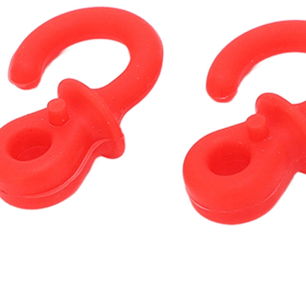 4x Archery String Silencers Monkey Tail Compound Bow String Stabilizer Red