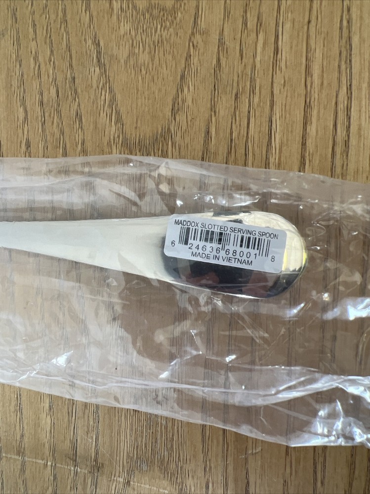 (2 Pack) 68-001 Maddox Mirror Slotted Serving Spoon