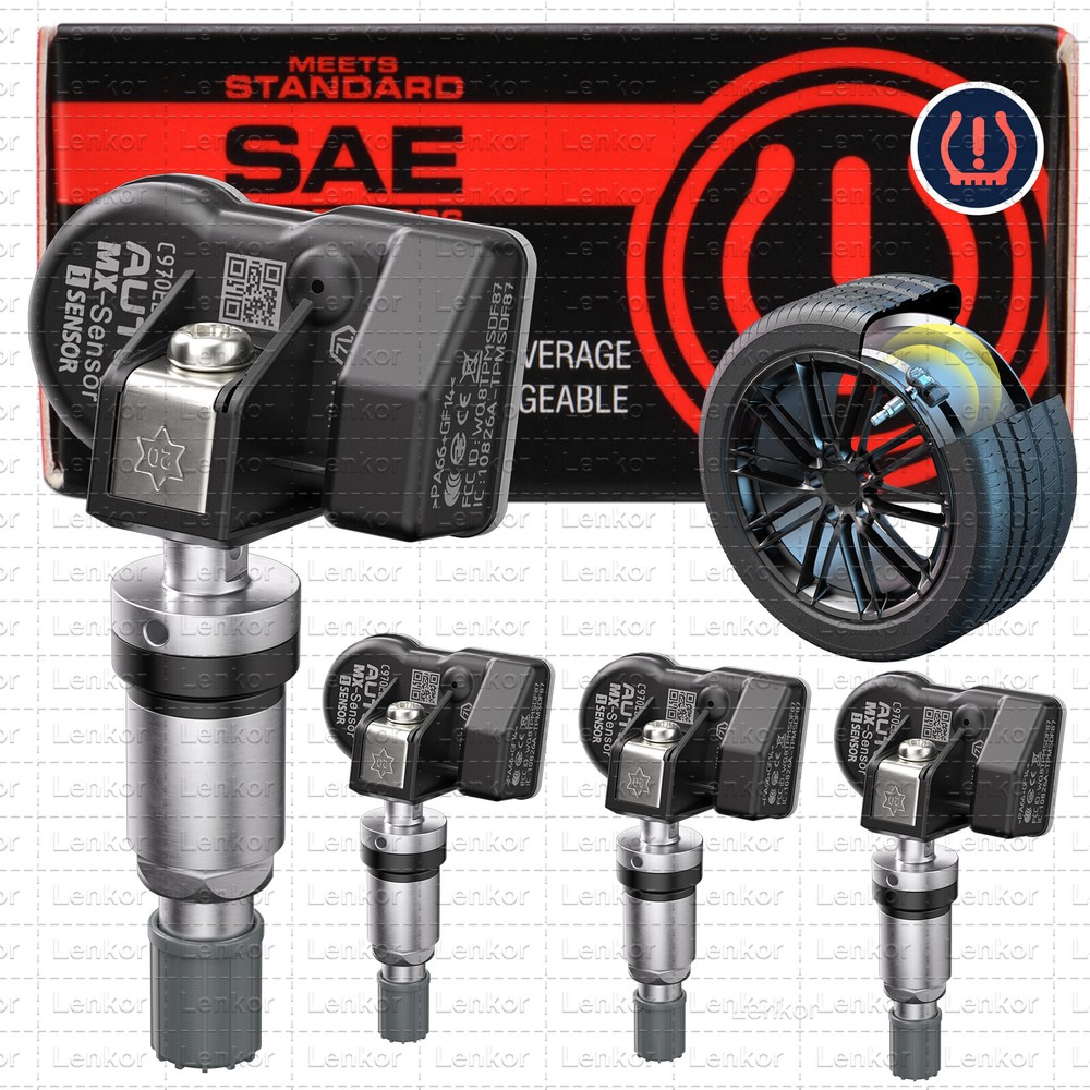 Autel TPMS Sensor MX-Sensor 315MHz & 433MHz Programmable Universal Metal Valve