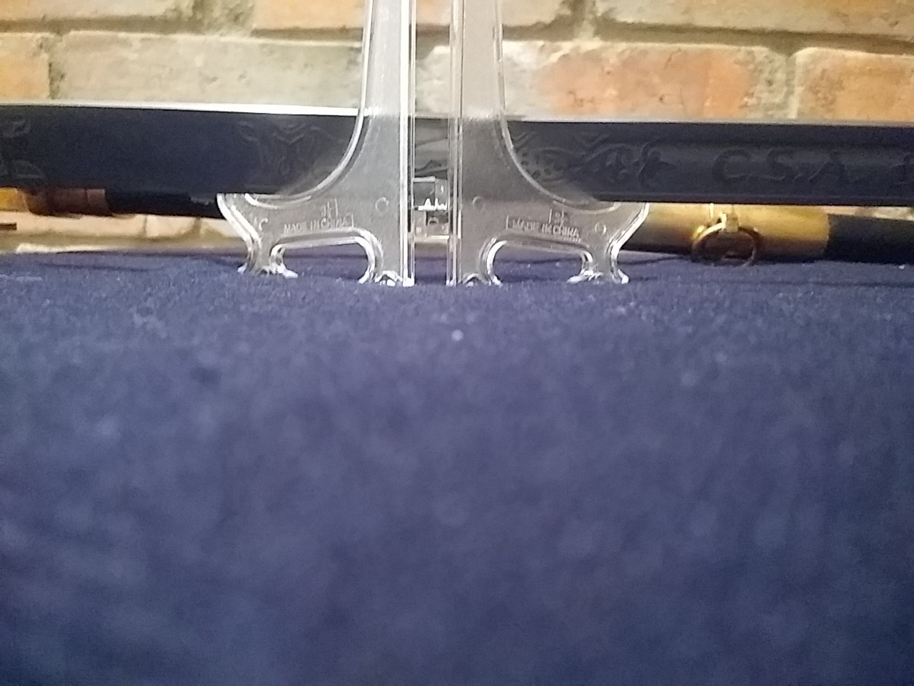 Civil War CSA Confederate Cavalry Officer's Sword Saber Etched Blade Replica