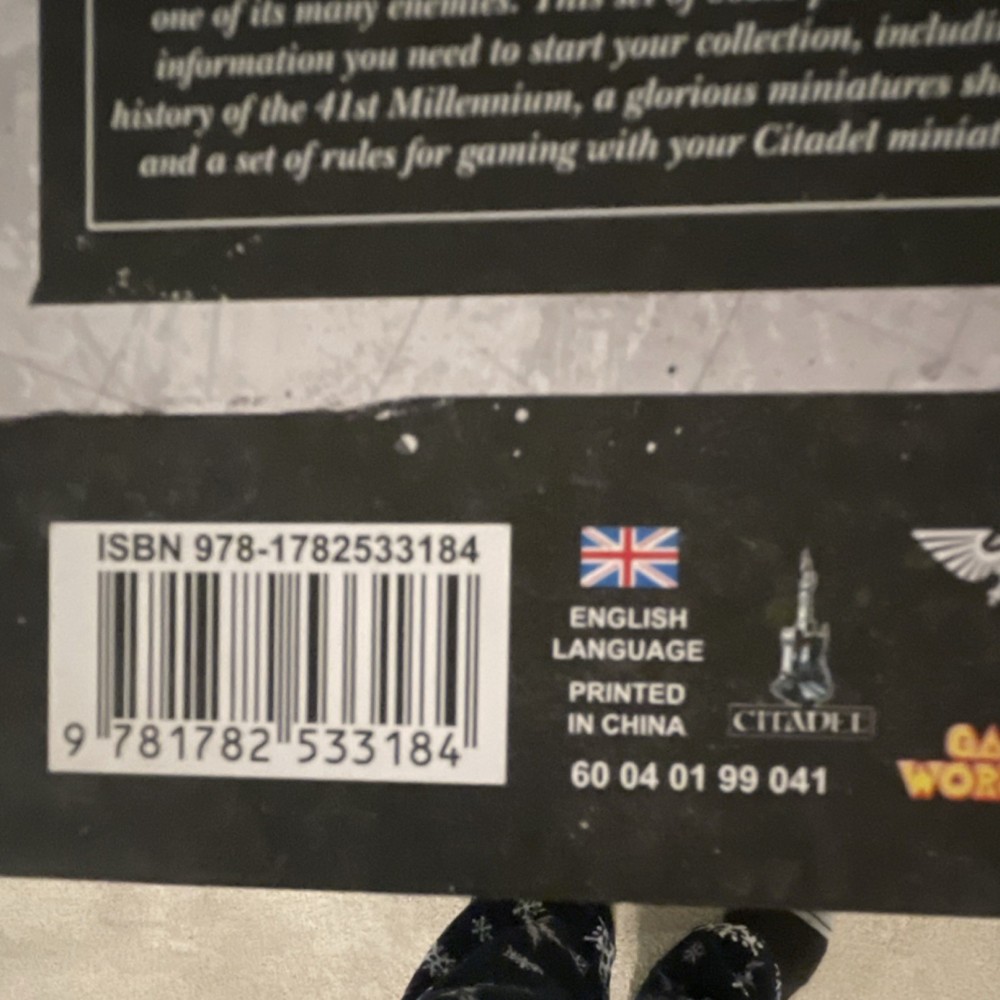 Games Workshop Warhammer 40K Core Rules Hardback English 7th Edition