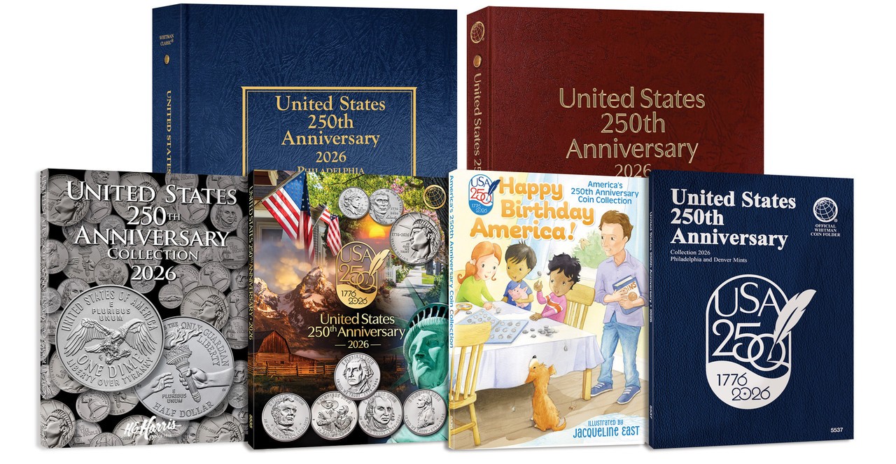 H.E. Harris® Coin Folder - United States 250th Anniversary Collection: 2026