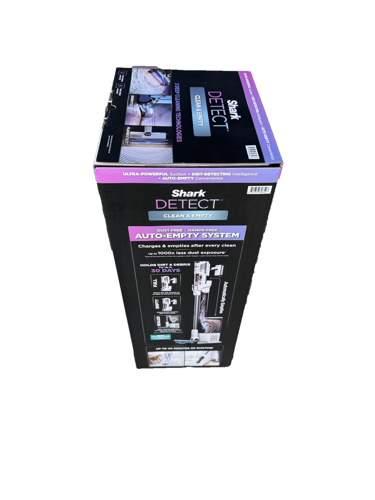 Shark Detect IW3120 Detect & React Clean & Empty Automatic Empty System *NEW*