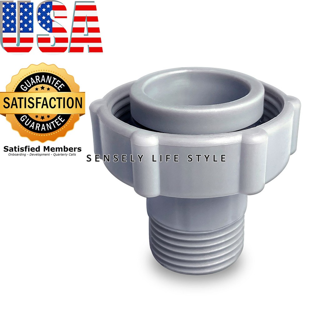 [ US STOCK ] Pool Drain Valve Connector Pipe Hose Adapter Fitting Connects