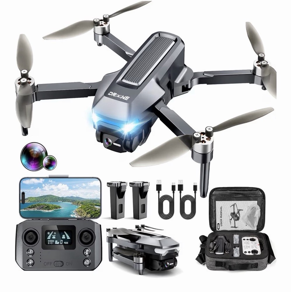 NEW HK22 Foldable GPS Drone with 4K Camera Brushless Motor
