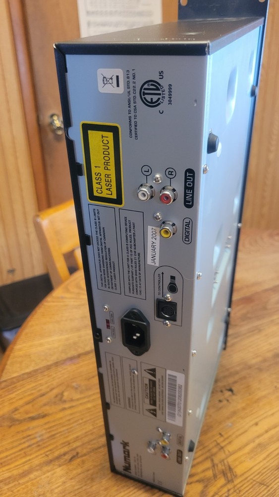 Professional DJ Numark CDN 25+G Pro CD Dual Player Karaoke W/CABLES & Controller