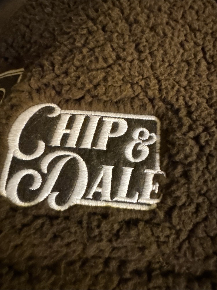 Disney Chip ‘n Dale Winter Sherpa Pullover Jacket Womens Size Small NEW