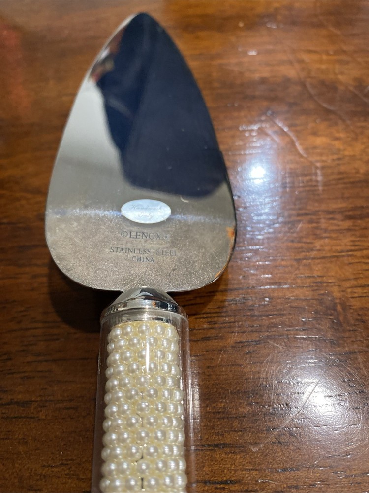 Lenox Pearl Cake Server