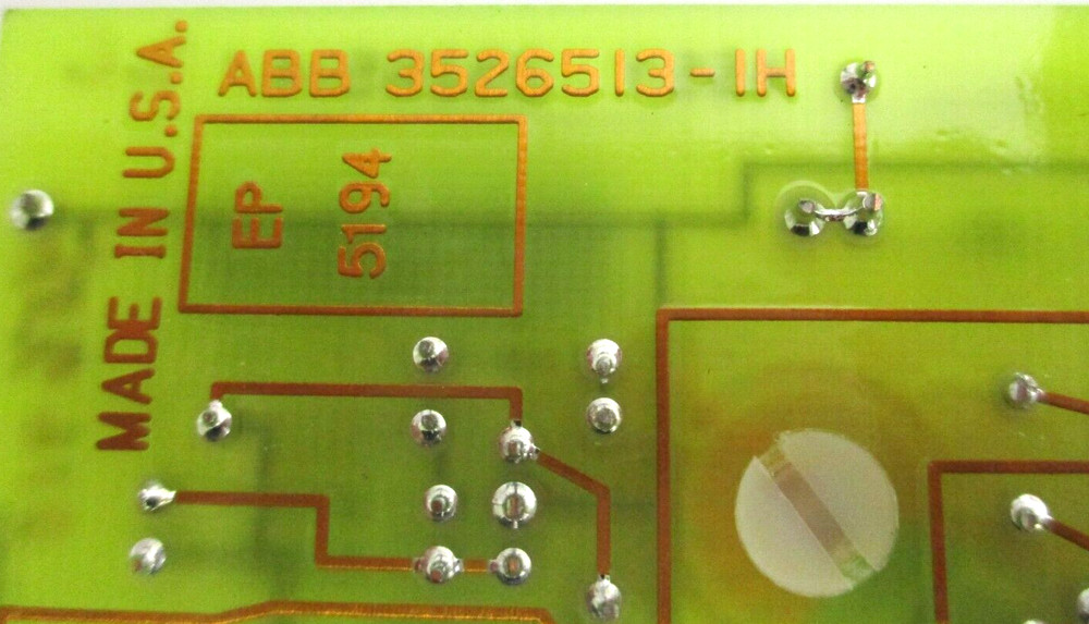 ABB , 3526514 , OUTPUT BOARD , CLEAN - USED