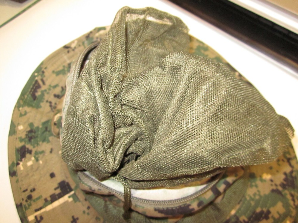 Hat Insect Netting Camo Large
