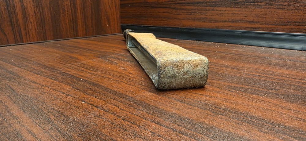 Antique Leather Blade Strop Razor Sharpener Wood Handle