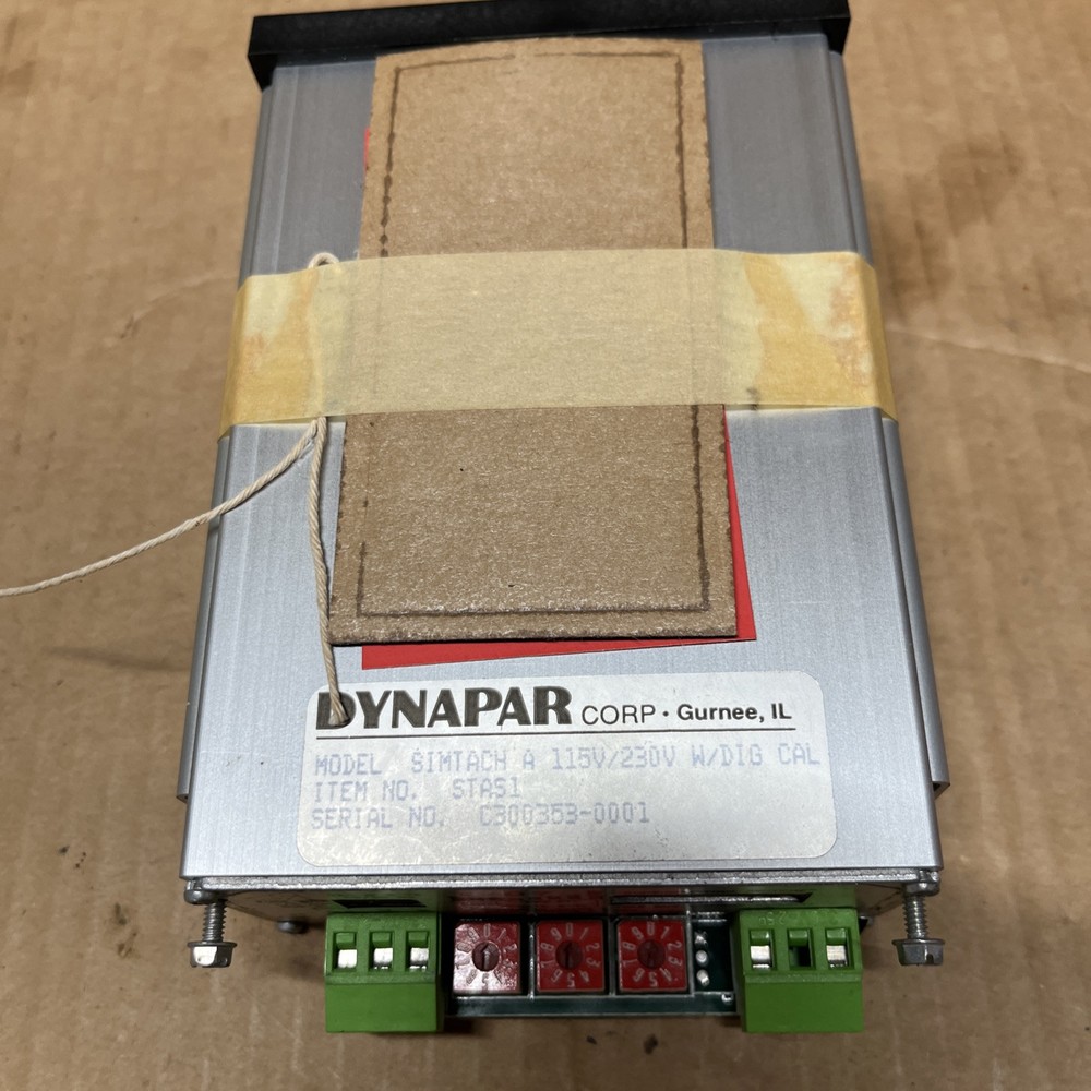Used Dynapar Digital Panel Meter 115V/230V Part #STAS1.