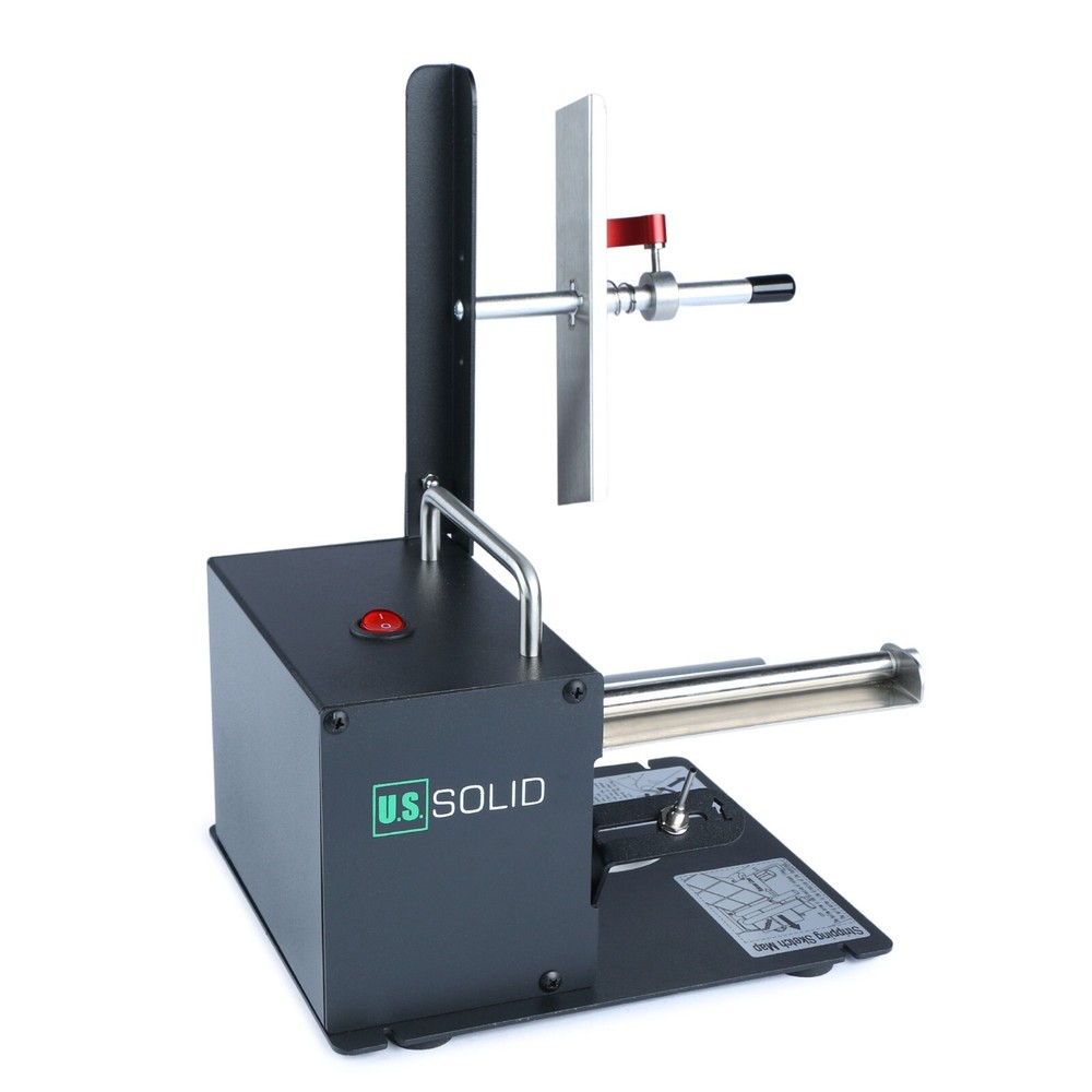 U.S. Solid Automatic Label Dispenser Machine - Clear Labels - Width 10-115MM