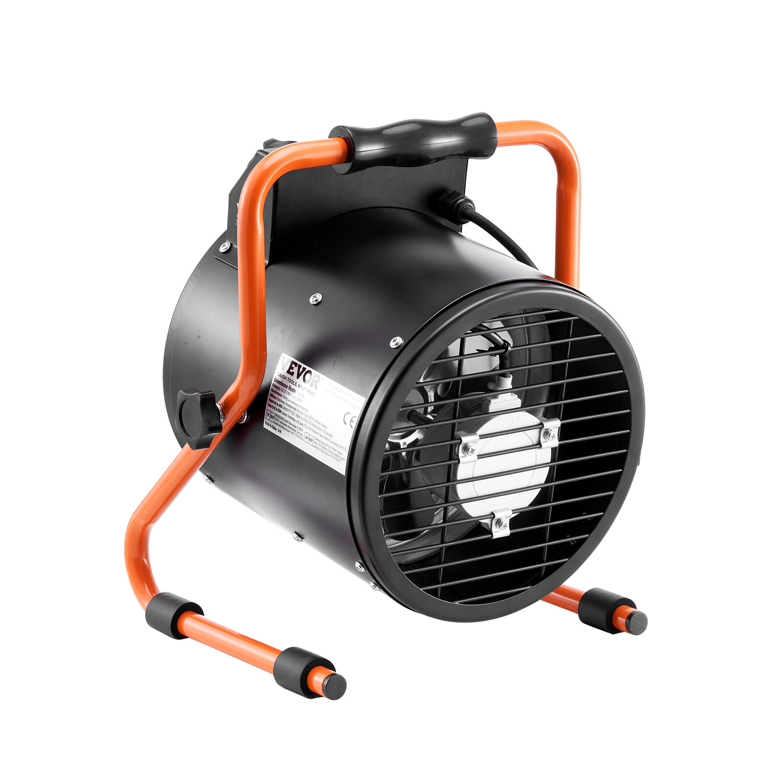 VEVOR Greenhouse Heater 1500W Fast Heating with Overheat Protection Waterproof