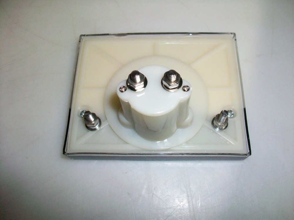 0 - 50 V. Dc. Panel METER NEW 4" X 3 1/2"