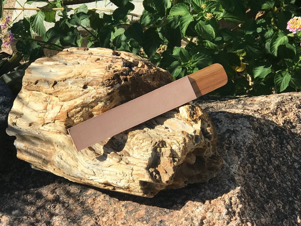 Standard 10" Solid Oak and 10oz Leather Knife and Tool Strop/Sharpener