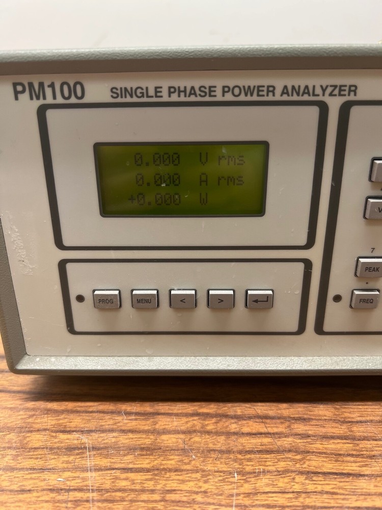 Voltech PM100 Single Phase Power Analyzer