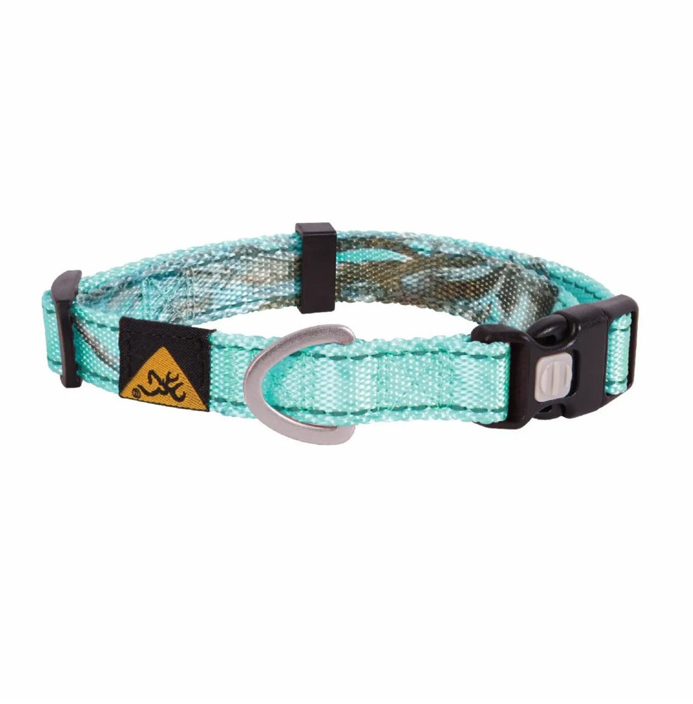 Browning Classic Webbing Pet Collar  Camo Patterns - Small 25-40 cm
