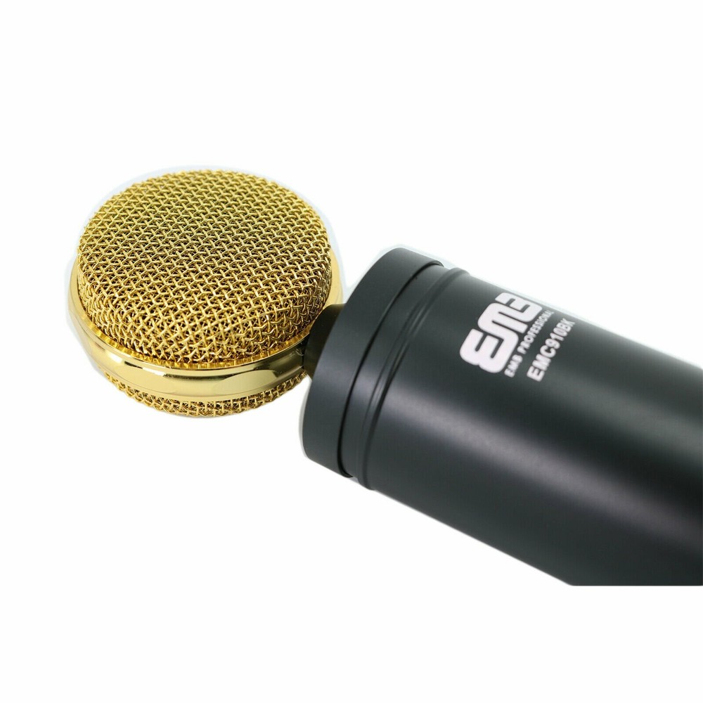 EMC910 Multi-Pattern Large Diaphragm Condenser Project Studio Microphone - Black