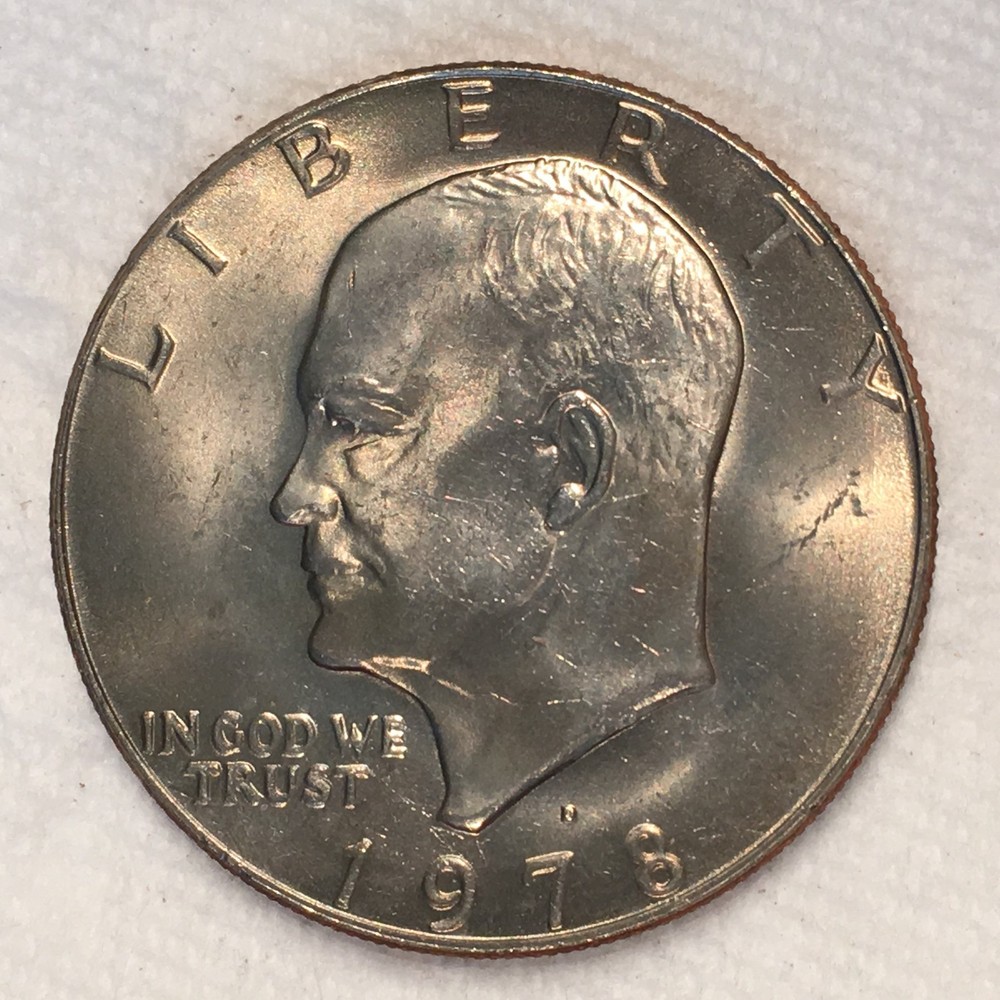 1978-D Eisenhower IKE Dollar Uncirculated - High Quality Scans #B644