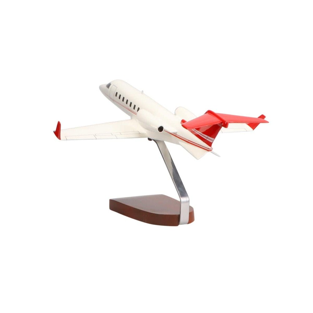 NEW Learjet 40 Large Mahogany Model