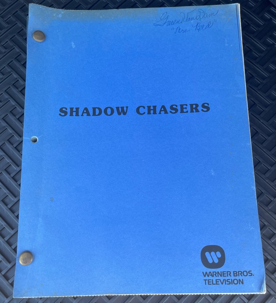 SHADOW CHASERS TV SERIES SHOW SCRIPT EPISODE PILOT