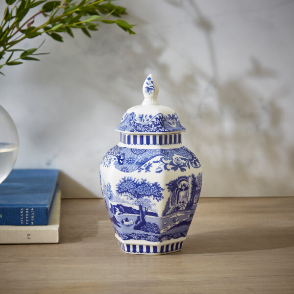 Spode Blue Italian 5.7" Vase