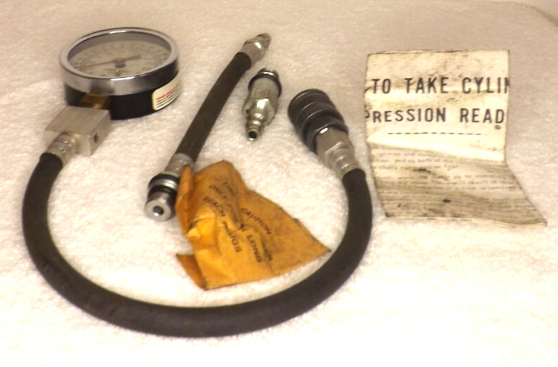 Automotive Engine Cylinder Compression Test Kit with/Adapters