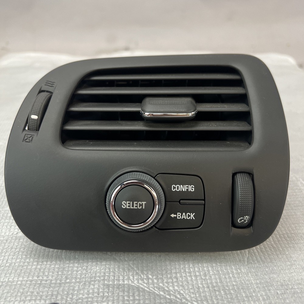 CHEVROLET VOLT 2011-2015 LH DRIVER SIDE OUTER AC VENT INFORMATION SWITCH OEM