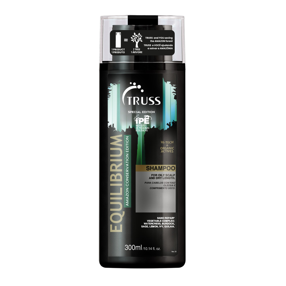 TRUSS Equilibrium Shampoo and Conditioner Set Bundle