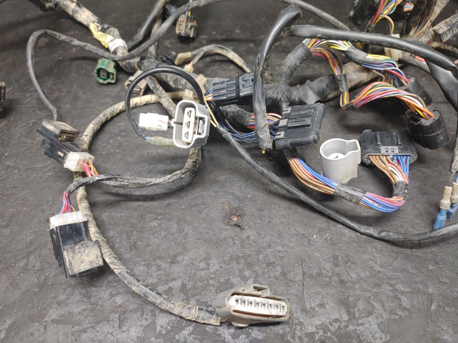 Yamaha Grizzly 700 550 OEM Main Wiring Harness Wire Loom 2012 NON EPS