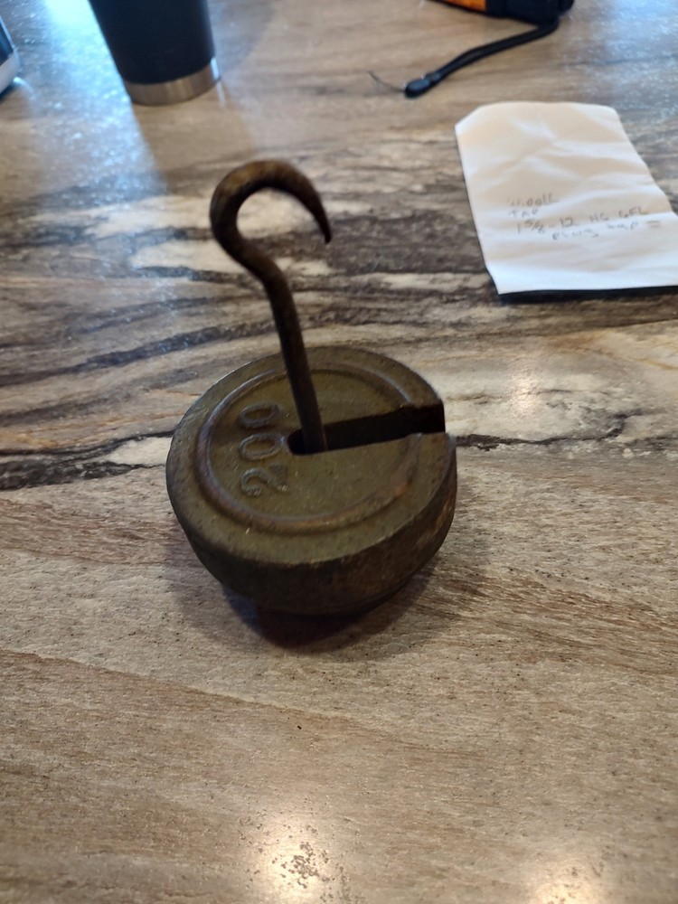 Plate Form Scale Weight And Hanging Weight