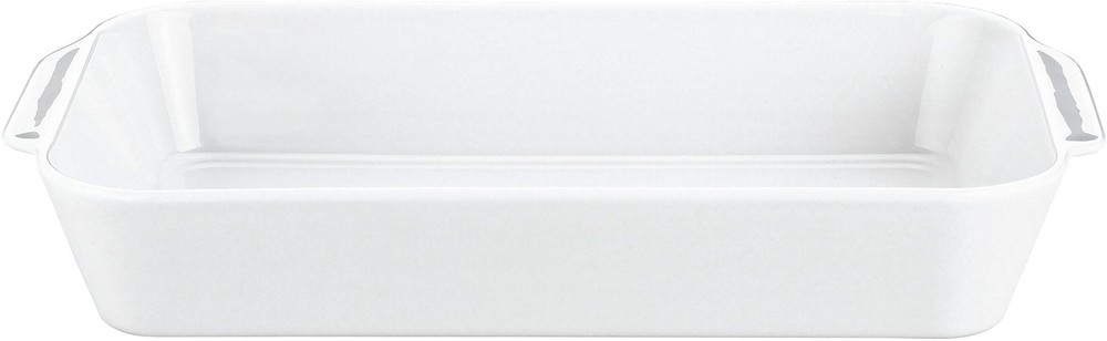 Pillivuyt Porcelain Extra Deep Rectangular Roaster With Ears, Extra Large - 1...