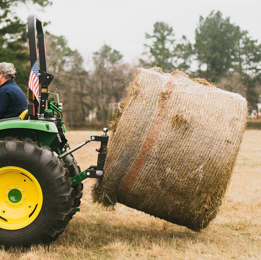 Titan Attachments 3 Point Hitch Receiver Suitcase Rack Cat 1/2