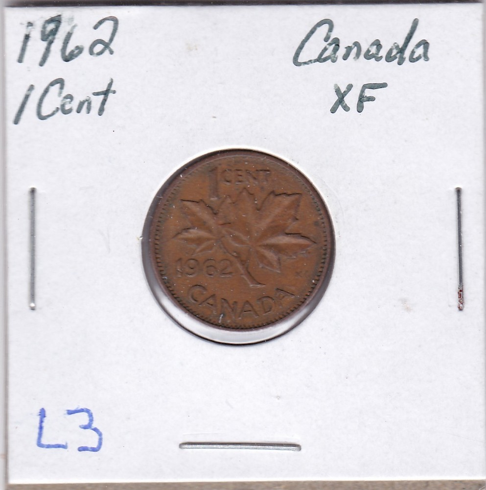 1962 Canada Cent L3
