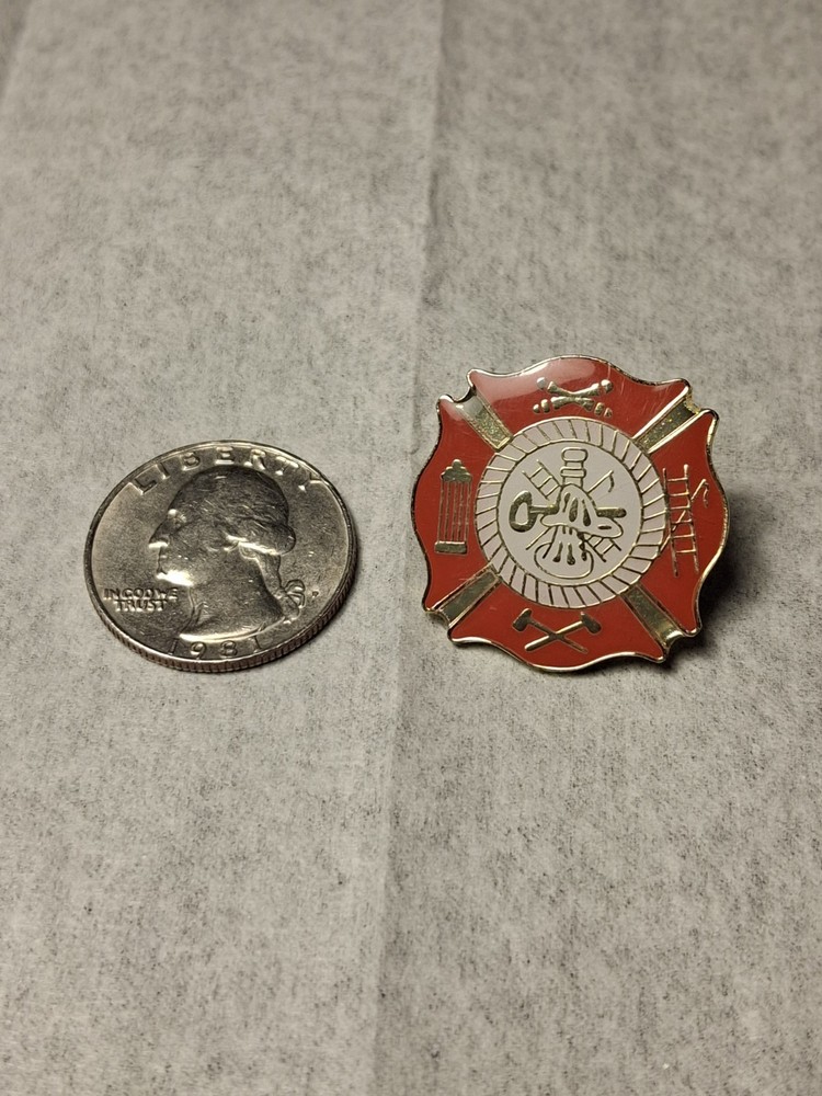 Fire Fighter Enamel Pin