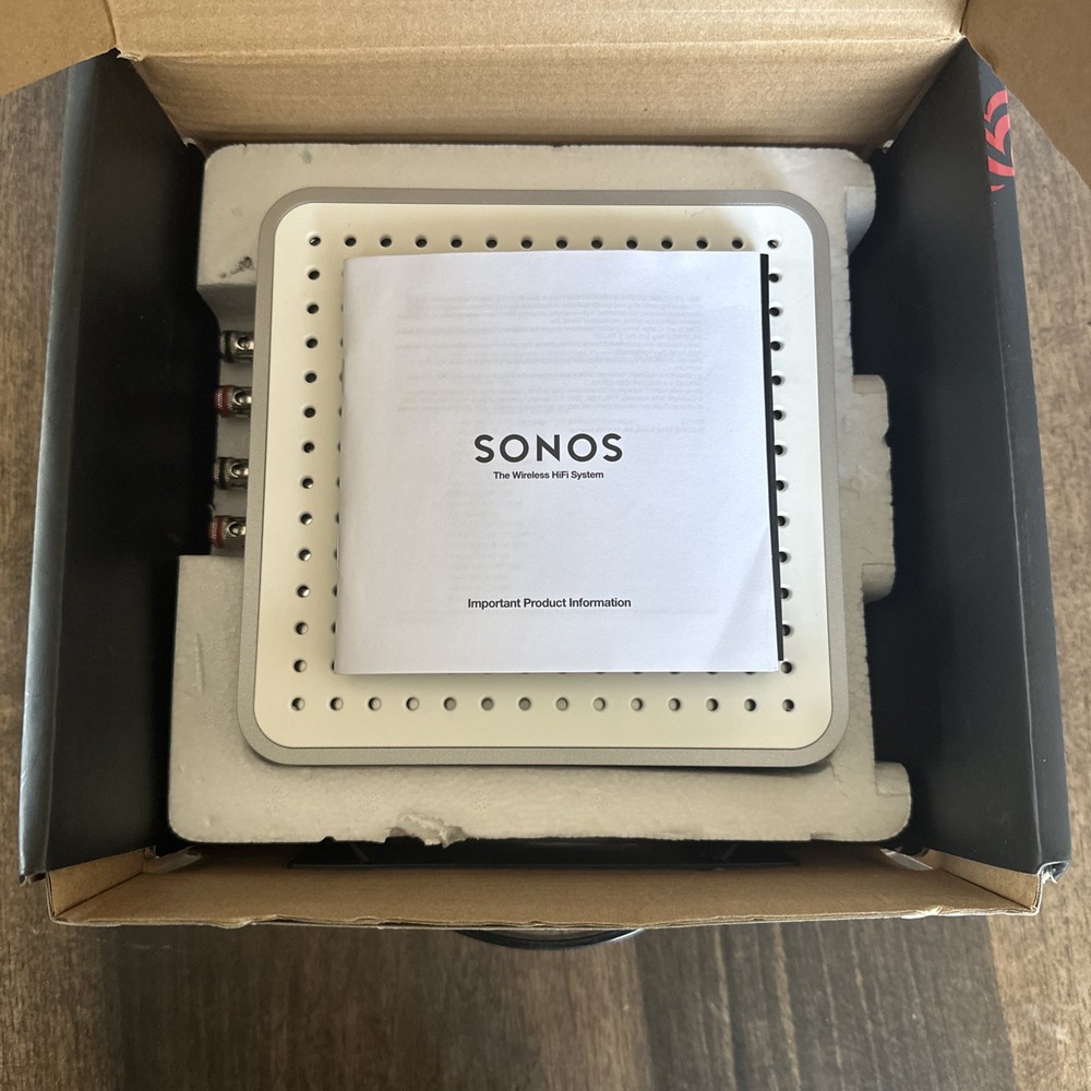 Sonos Connect:Amp - 2nd Gen 2 (Modern Unit S2 App) Wireless