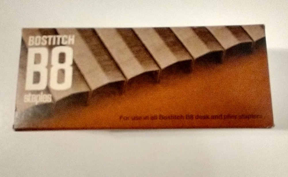 vintage bostitch staples B8 Chisel Pointed 10,000