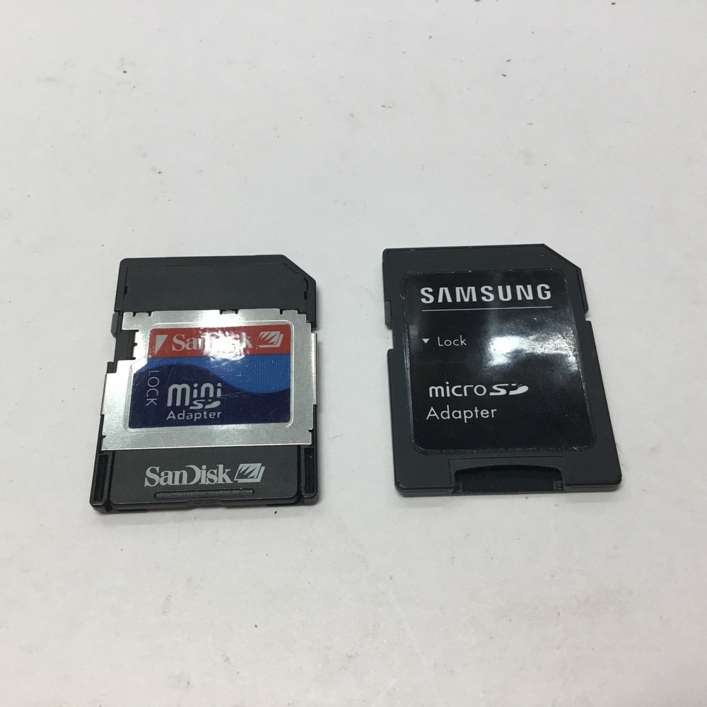 Sandisk & Samsung Mini Adapters Memorie Cards.