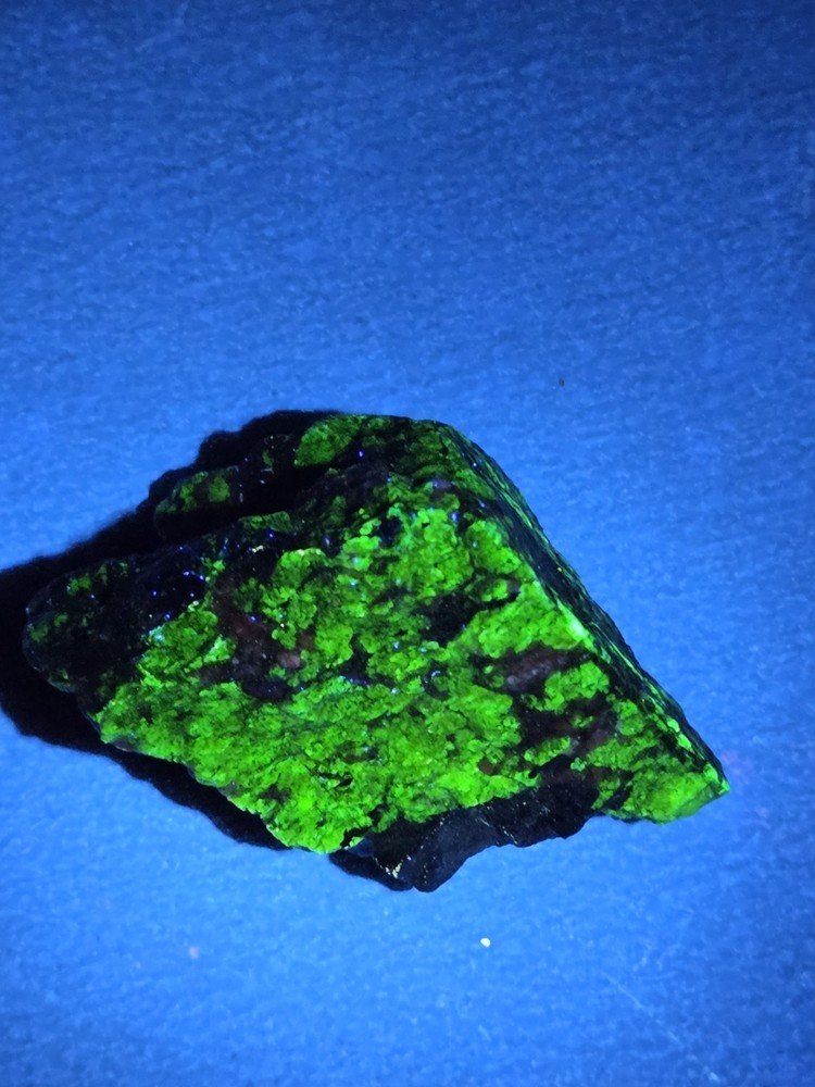 Fluorescent Willemite/Calcite Specimen 29.8 Grams