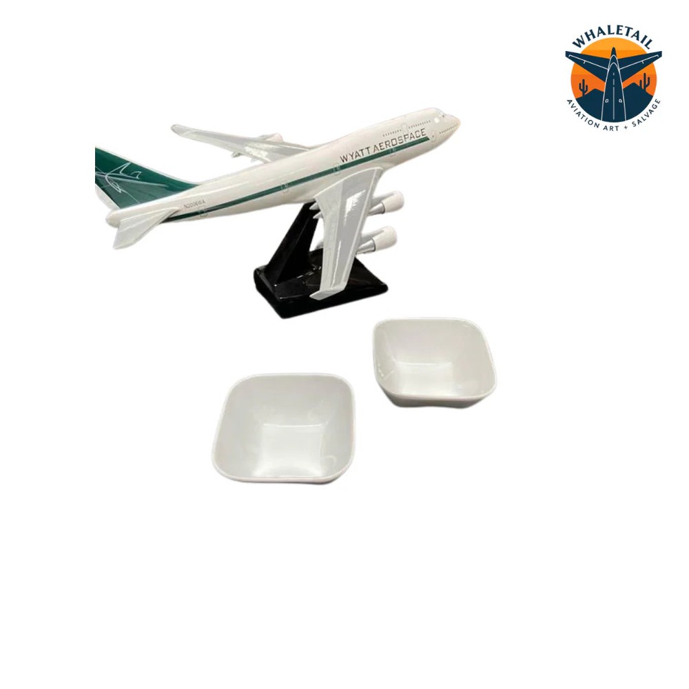 Authentic In Flight Bowls White